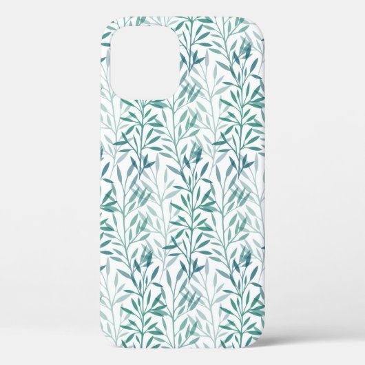 Transparante bladeren en bijkantoren Case-Mate iPhone case (Achterkant)