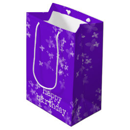 transparante bloemcollectie medium cadeauzakje