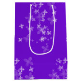transparante bloemcollectie medium cadeauzakje (Achterkant)