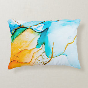 Transparante creativiteit. Abstract kunstwerk. Tre Accent Kussen