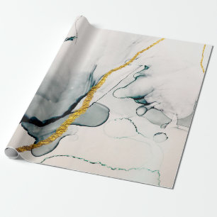 Transparante creativiteit. Abstract kunstwerk. Tre Cadeaupapier