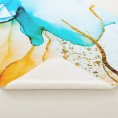 Transparante creativiteit. Abstract kunstwerk. Tre Sherpa Deken (3/4)
