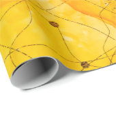 Transparante creativiteit. Abstracte wolken - ART. Cadeaupapier (Rol Hoek)