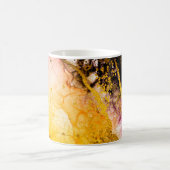 Transparante creativiteit. Abstracte wolken - ART. Koffiemok (Center)