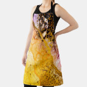 Transparante creativiteit. Abstracte wolken - ART. Schort (Insitu)