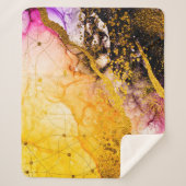 Transparante creativiteit. Abstracte wolken - ART. Sherpa Deken (Voorkant)