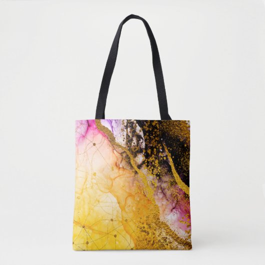 Transparante creativiteit. Abstracte wolken - ART. Tote Bag (Voorkant)