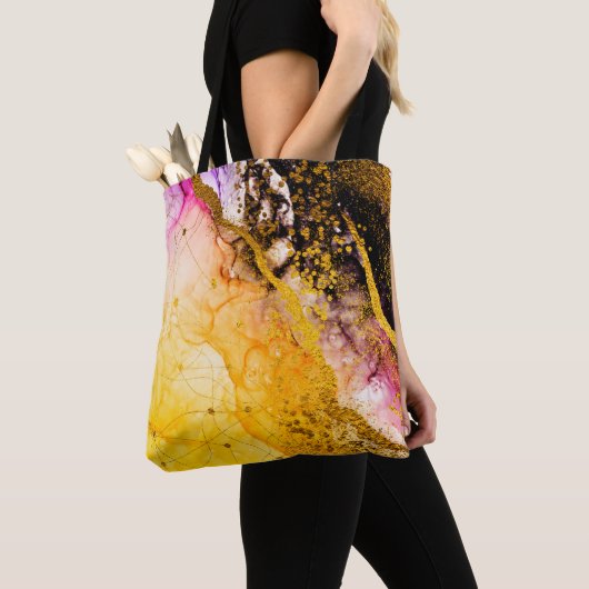 Transparante creativiteit. Abstracte wolken - ART. Tote Bag (Dichtbij)
