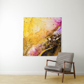 Transparante creativiteit. Abstracte wolken - ART. Wandkleed (In Situ (horizontaal))