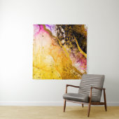 Transparante creativiteit. Abstracte wolken - ART. Wandkleed (In situ)