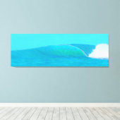 Transparante dakgolf canvas afdruk (Insitu (Houten vloer))