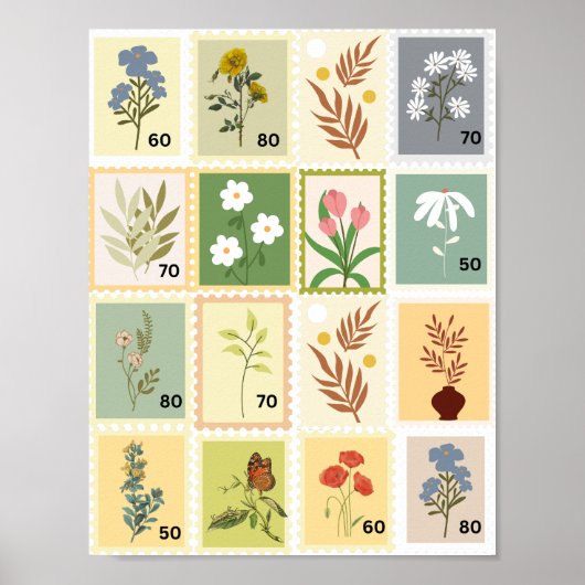 Transparante digitale print kleurrijke pastelstemp (Voorkant)