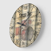 Transparante drumset ~ Rolling  vel Music Grote Klok (Hoek)