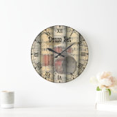 Transparante drumset ~ Rolling  vel Music Grote Klok (Huis)