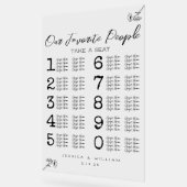 Transparante Duidelijke Acryl de Zegelgrafiek van  Acryl Bord (Hoek)