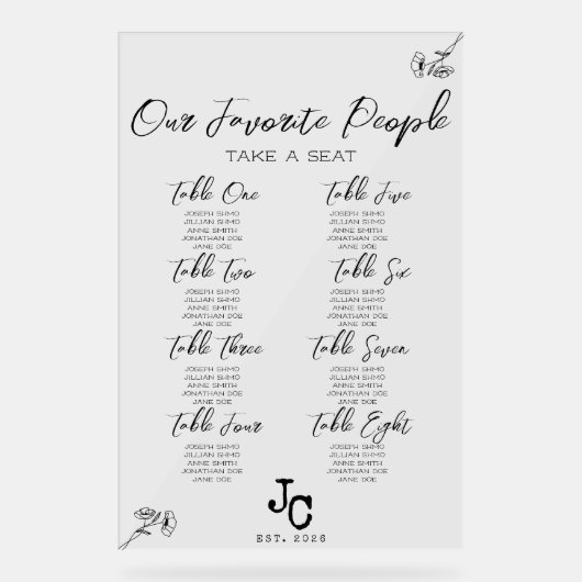 Transparante Duidelijke Acryl de Zegelgrafiek van  Acryl Bord (Voorkant)