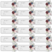 Transparante Gastadres Bourgogne Navy Sticker (Voorkant)