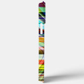 Transparante gekleurde strepen oversteken Case-Mate iPhone case (Achterkant / Rechts)