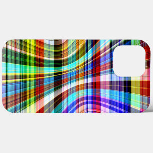 Transparante gekleurde strepen oversteken Case-Mate iPhone case