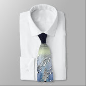 Transparante gitaarmuziek stropdas (Gebonden)