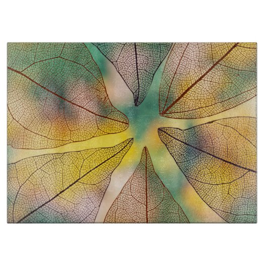 Transparante herfst snijplank (Voorkant)