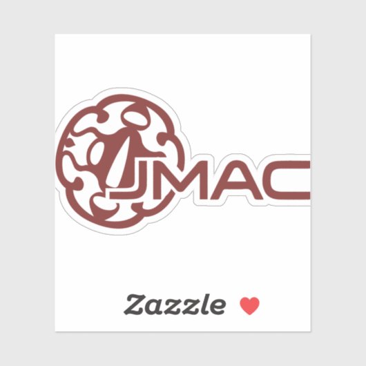 Transparante JMAC-Sticker Sticker (Vel)
