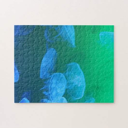 Transparante kwallen legpuzzel (Horizontaal)