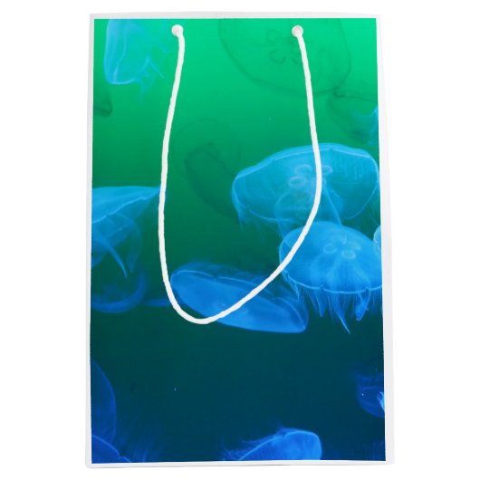 Transparante kwallen medium cadeauzakje (Voorkant)