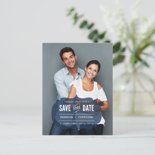 Transparante label voor de marine | Briefkaart Dat (Staand voorkant)