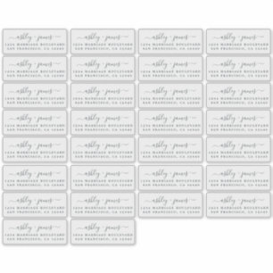 Transparante labels voor retouradres 3,42 x 1,45-i