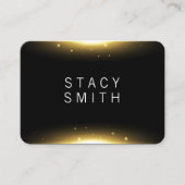 Transparante Lichtvonken Visitekaartje (Voorkant)