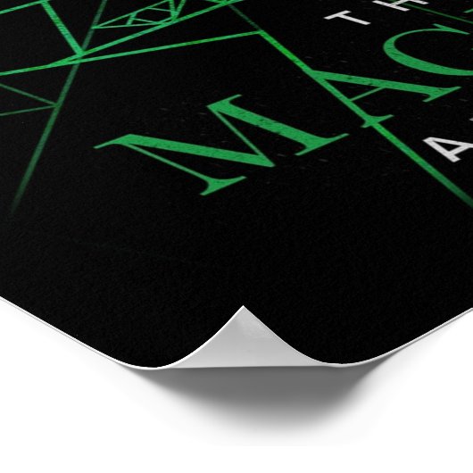 Transparante Logo Magnus Archives Poster (Hoek)