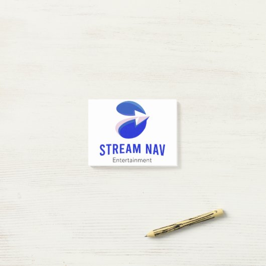 Transparante nieuwe post-it® notes (Op bureau)