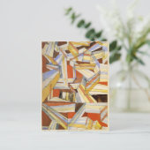 Transparante perspectieven vergroot door Paul Klee Briefkaart (Staand voorkant)