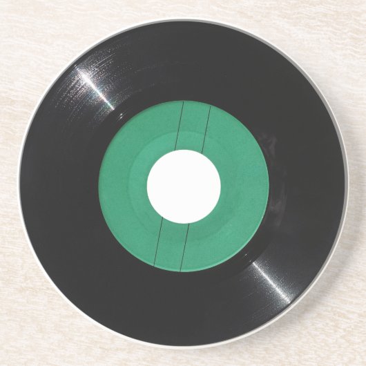 transparante PNG voor vinylrecord Zandsteen Onderzetter (Voorkant)