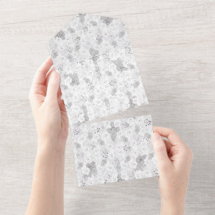 Transparante rasteroverlay – Bewerkbare PNG-textuu All In One Uitnodiging