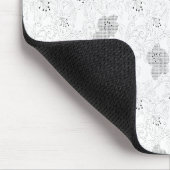 Transparante rasteroverlay – Bewerkbare PNG-textuu Muismat (Hoek)