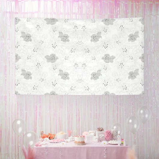 Transparante rasteroverlay – Bewerkbare PNG-textuu Spandoek (Feest)