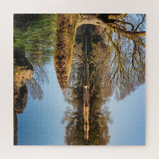 Transparante reflecties legpuzzel (Horizontaal)