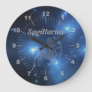 Transparante Sagittarius Grote Klok