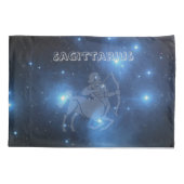 Transparante Sagittarius Kussensloop (Achterkant)