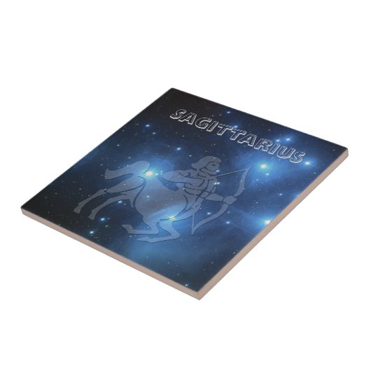Transparante Sagittarius Tegeltje (Zijkant)