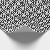 Transparante schijf gepatenteerd cadeaupapier (Hoek)