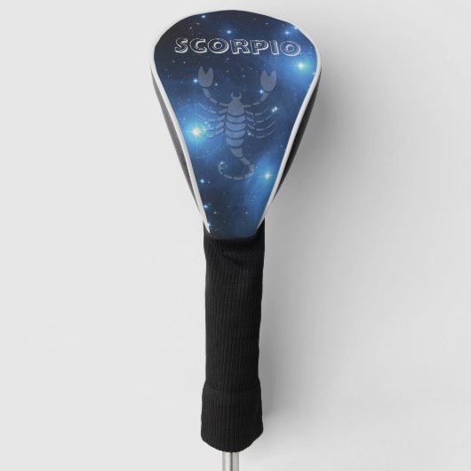 Transparante Scorpio Golfheadcover (Voorkant)
