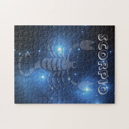 Transparante Scorpio Legpuzzel (Horizontaal)