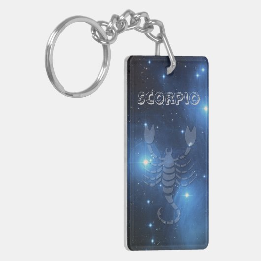 Transparante Scorpio Sleutelhanger (Voorkant Links)