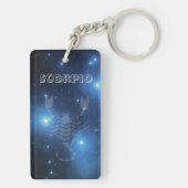 Transparante Scorpio Sleutelhanger (achterkant)