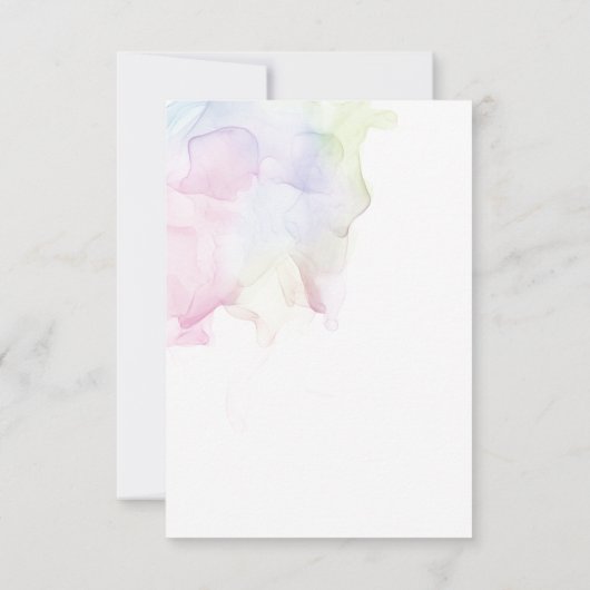 Transparante Silk Elegant Sla de datum Kaart op (Achterkant)