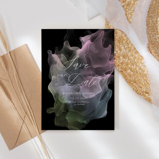 Transparante Silk Elegant Sla de datum Kaart op