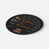 Transparante snelheidsmeter op Bord van dashboardp (Gekanteld)